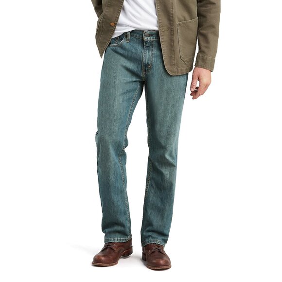 NWT Mens Size 4646x29 Levi's Blue 559 Relaxed Straight Jeans NEW